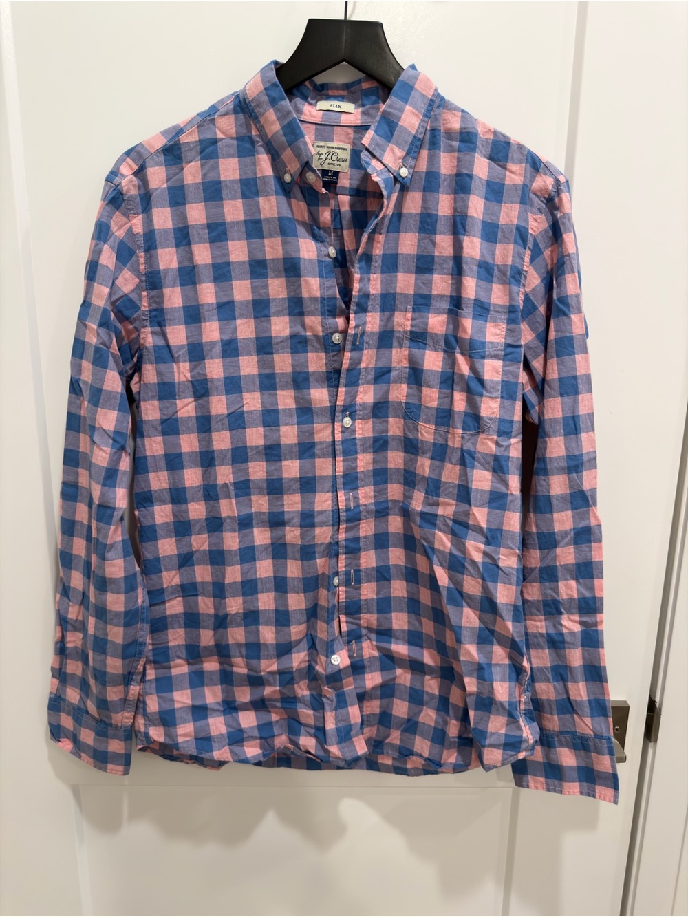 J. Crew Classic Button-Down Plaid Shirt